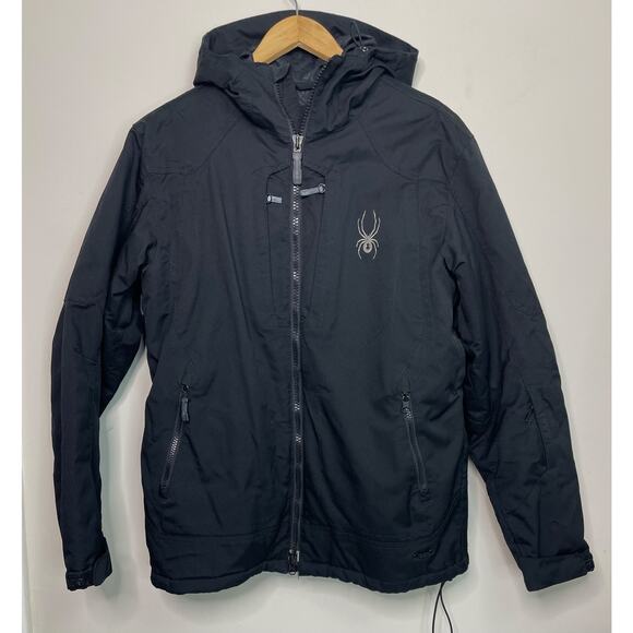 Spyder Men’s Black Ski Snowboard Jacket Size S - Picture 4 of 8